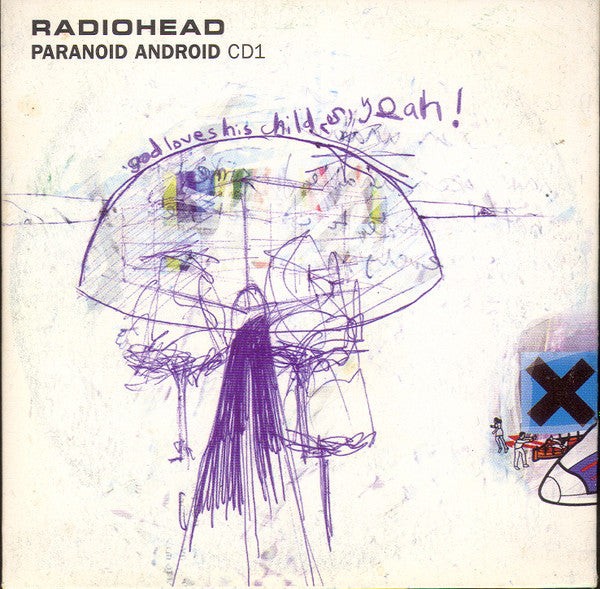 Radiohead/Paranoid Androidレコード7“超限定ブルー盤 Radiohead Paranoid Android - Blue Vinyl UK 7