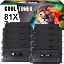 8PK Black CF281X Toner Fits for HP LaserJet MFP M630f M630h M630z M630dn Printer