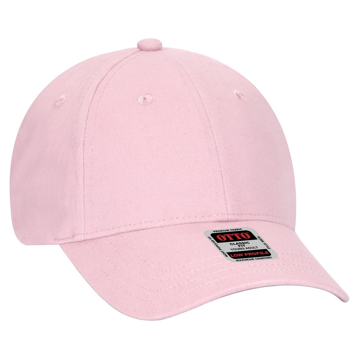 Otto Caps Youth Low Profile Cotton Cap – Adjustable, Pre-Curved Bill, Sun Protection For Kids