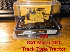 CAT Micro D8T Track-Type Tractor, 1:144 Scale, N Guage Compatible, NEW, Diecast
