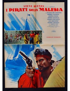 manifesto I PIRATI DELLA MALESIA reeves steve palmara bosic umberto lenzi S03