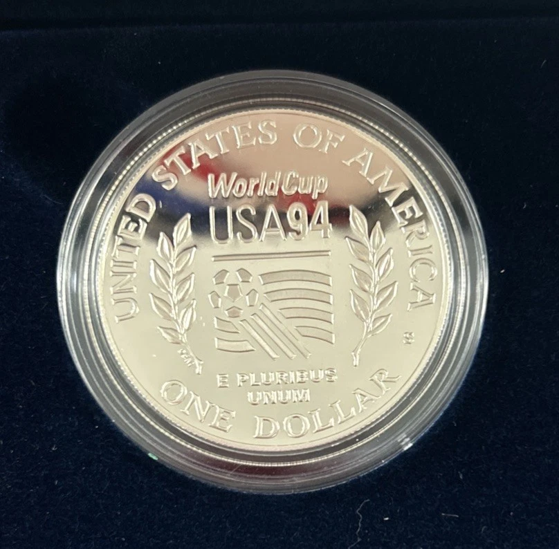 1994 World Cup Proof Commemorative Uncirculated Two-Coin Set With COA - Image 4 of 4