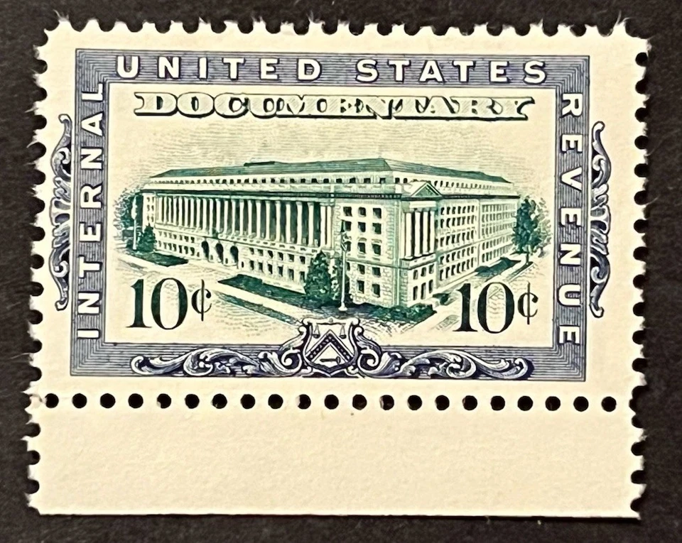 Travelstamps: 1963 US Stamps Scott #R734 - 10c Documentary Mint MNH OG - Image 2 of 4