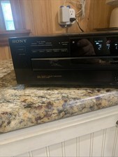 Sony CDP-C365 Vintage 5 Disc CD Changer Clean No Remote