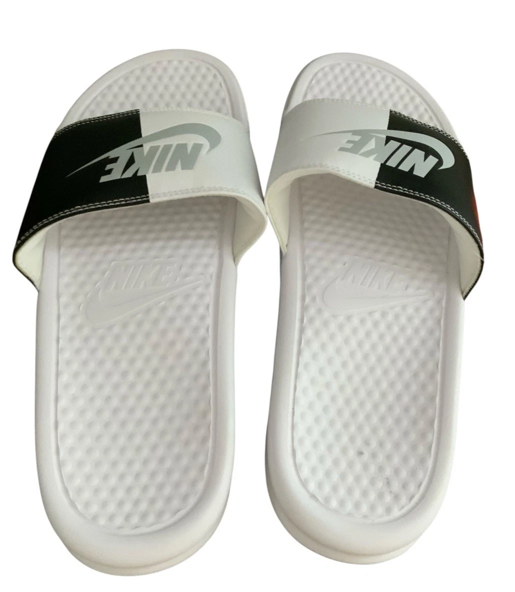 Sandali Nike donna Benassi JDI Slides puro platino spiaggia piscina 343881 104 taglia 9