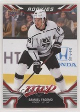 2022-23 Upper Deck MVP Rookies Red 6/25 Samuel Fagemo #235 0z55