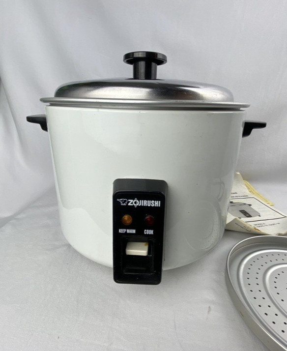 VTG Zojirushi NAZC-15 Rice Cooker Steamer 650W 8-Cup Japanese Malaysia Made RARE