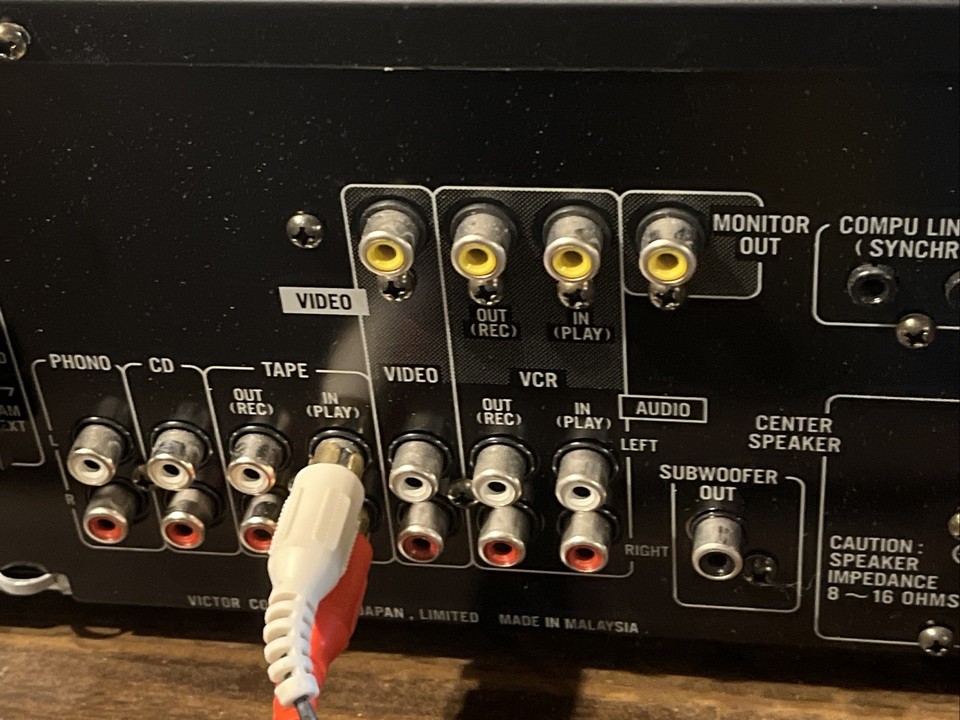 JVC RX-554V Digital 5.1 Surround Audio Video AV Control Receiver W ...