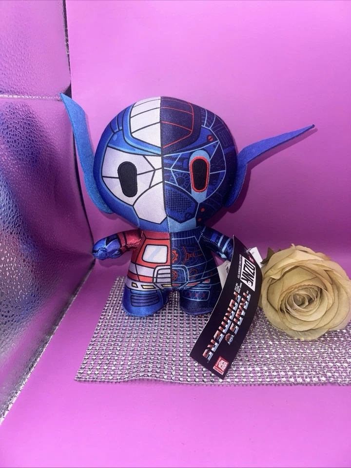 💥 YuMe DZNR Transformers 💥 Optimus Prime 7" Collectible Action Plush 💥 New - Image 1 of 1