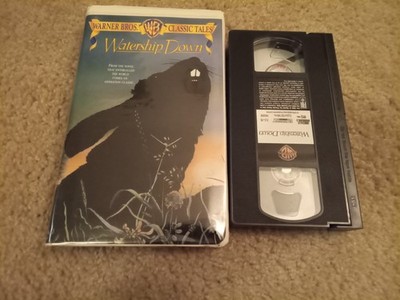 Watership Down VHS Guild Home Video Animation Tape