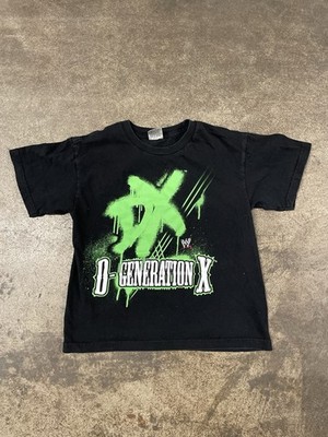 Vintage Y2K D-Generation X WWE Wrestling Suck It T-Shirt Triple H Youth Medium