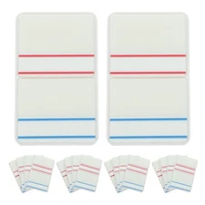 10 Sets Sticky Index Tabs Writable Colorful for Books Label Stickers