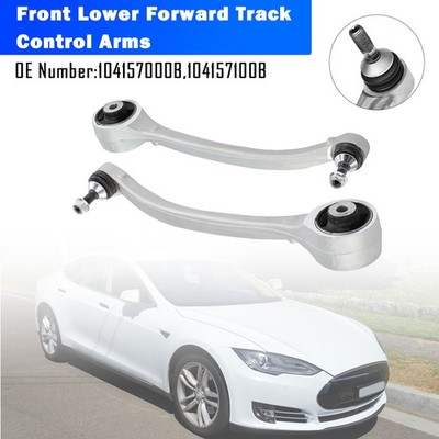 2x Front Lower Forward Track Control Arms 104157000B Für Tesla Model S Model X H