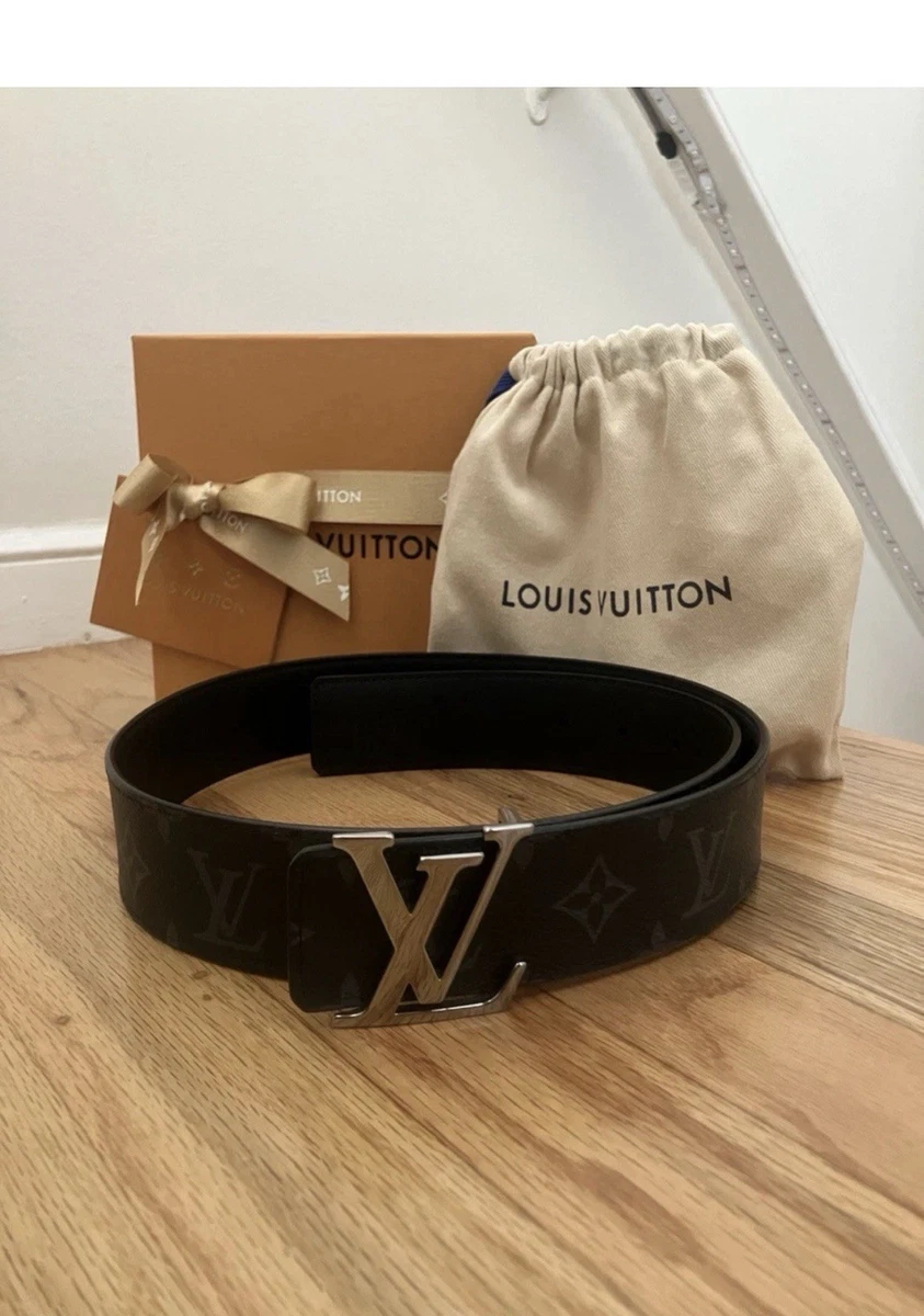 Louis Vuitton LVロゴ ブラックレザーベルト Louis Vuitton LVロゴ ブラックレザーベルト 公式】ルイヴィトン