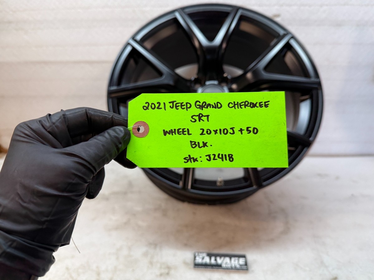 20 21 JEEP GRAND CHEROKEE SRT8 SRT-8 TRACKHAWK OEM 20x10 +50