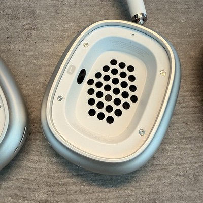 Apple Airpods Max Silver A2096 MGYJ3AM/A Used w/ Case | eBay