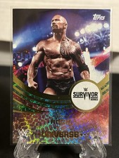 2025 Topps WWE Universe #294 The Rock Survivor Series Variation #/125