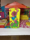 Vintage 1970s Mattel  Barbie Home Fold Out Dollhouse With Furniture