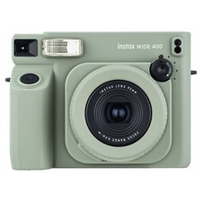 Fujifilm Instax Wide 400 Green Camera with Self Timer