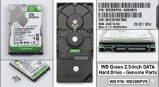 LOT OF 11  Western Digital 2TB WD20NPVX Green Hard Drive