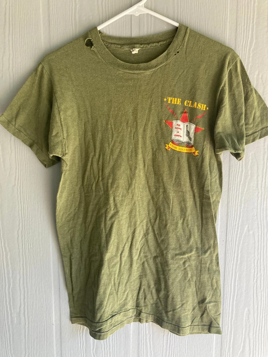 Vintage Clash Shirt In Men's Vintage T-Shirts for sale | eBay