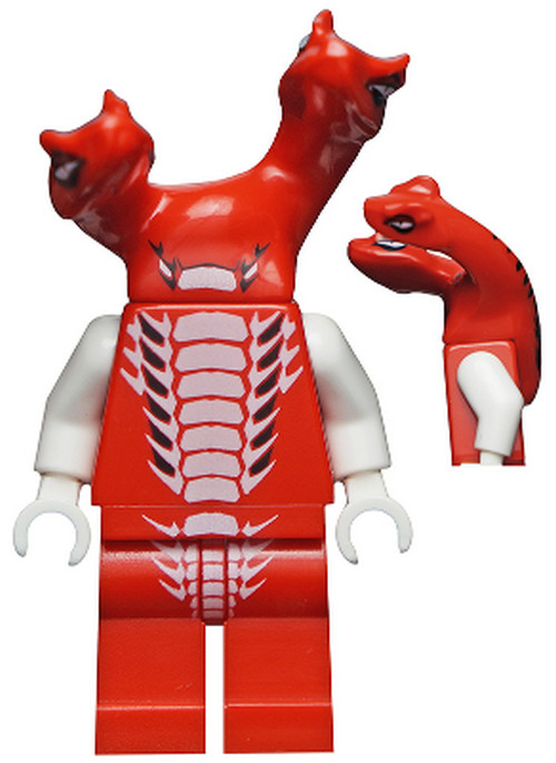 Figurine LEGO Ninjago Fangdam njo0048 serpent rouge et blanc set 9445