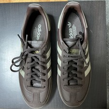 adidas Originals Handball Spezial trainers in brown and cream
