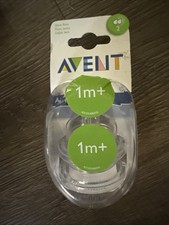 Avent Airflex Silicone Nipples 2 Pack Slow Flow 1 M