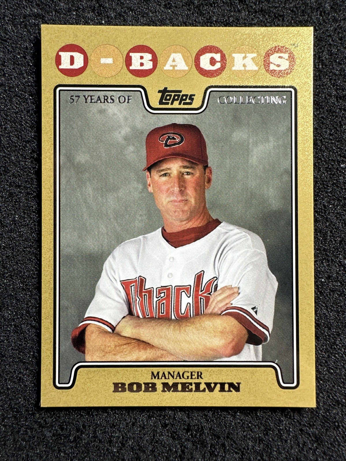 BOB MELVIN #27 2008 Topps Baseball Gold /2008  (Buy 10 get 10 FREE)