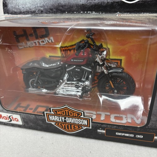 Maisto Harley Davidson 2018 FortyEight Special Series 39 1:18 motocicleta diecast - Imagen 3 de 7