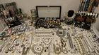NICE High End Antique Estate Costume Jewelry Lot Vintage Gold Plate Signed 489Pc