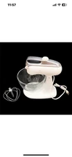 Vtg KitchenAid Stand Mixer Hobart Model 4-C w/ Original Glass Bowl - Whisk-Works