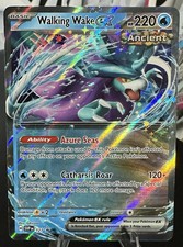 Pokemon Walking Wake ex SVP 127 Scarlet & Violet Holo Black Star Promo NM