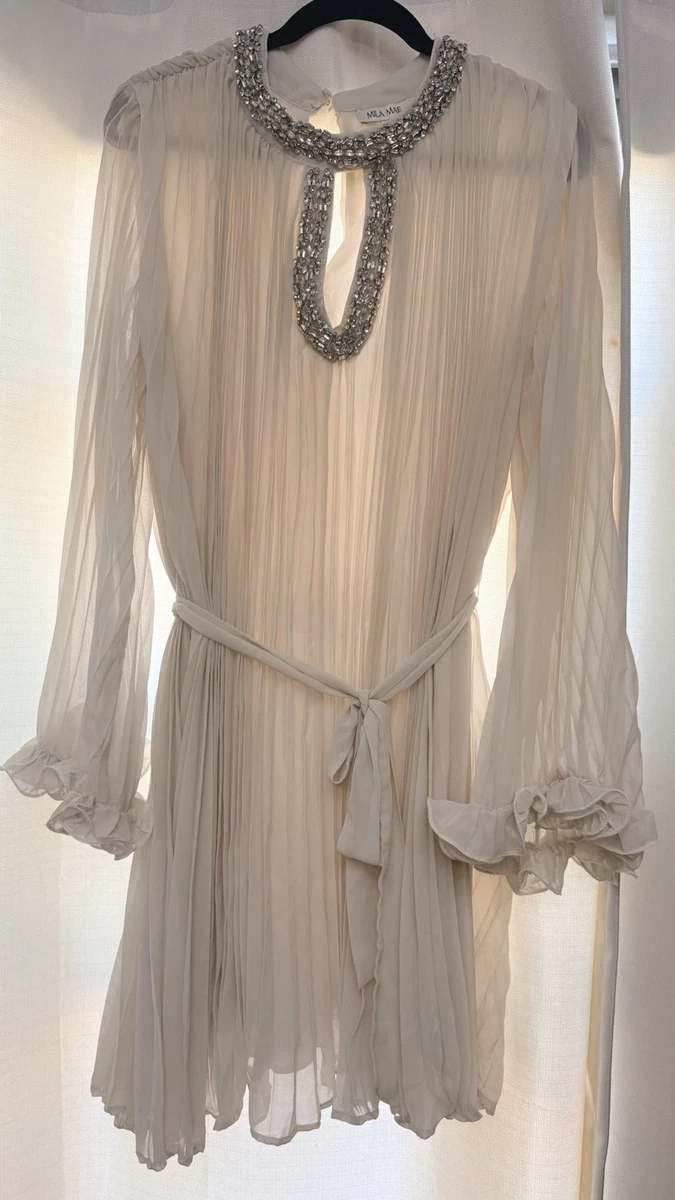 Beaded Chiffon Dresses for Women for sale | eBay