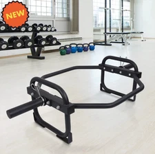 Trap Bar Deadlift Olympic Barbell 500LB Hex Bar Home Gym Equipment Fitness NEW
