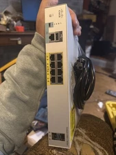 Cisco 2960-L 8-Port Gigabit Network Switch with 2 SPF+ Ports WS-C2960L-8PS-LL