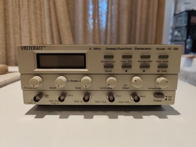 Voltcraft 6 MHz Sweep Function Generator Model FG-506