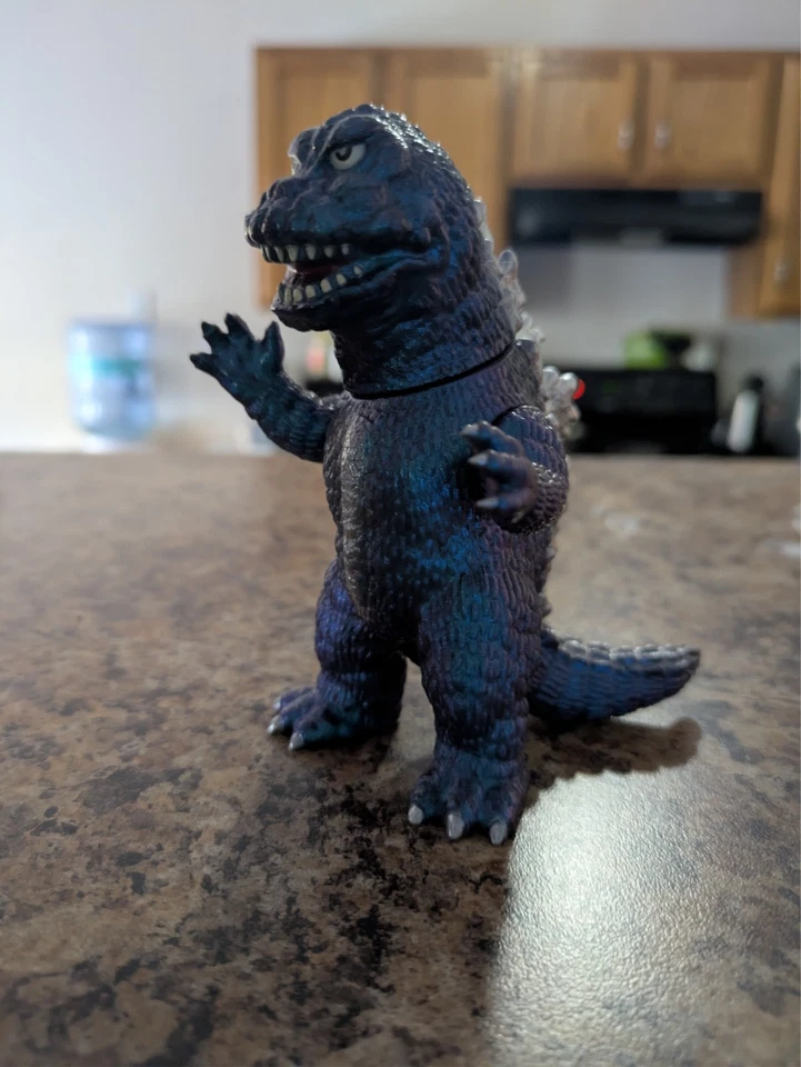 Figura Vinilo Suave Maxtoy Invasión del Monstruo Astro Godzilla Foto 4 de 4