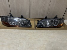 Mitsubishi Lancer Evolution 8 Ct9a Oem Headlights Lamps Set Car Parts Japan