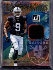 2023 Donruss Leather Kings Tyree Wilson #3 Las Vegas Raiders /399