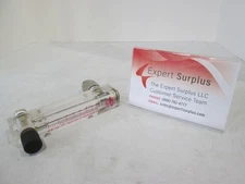 King Instruments, 1-8 SCFM-Air-STP-Read Float, Flowmeter, Used