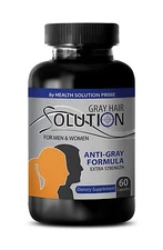 Rich Source Of Antioxidants - Anti Gray Hair Solution 1500mg - No More Gray 1B