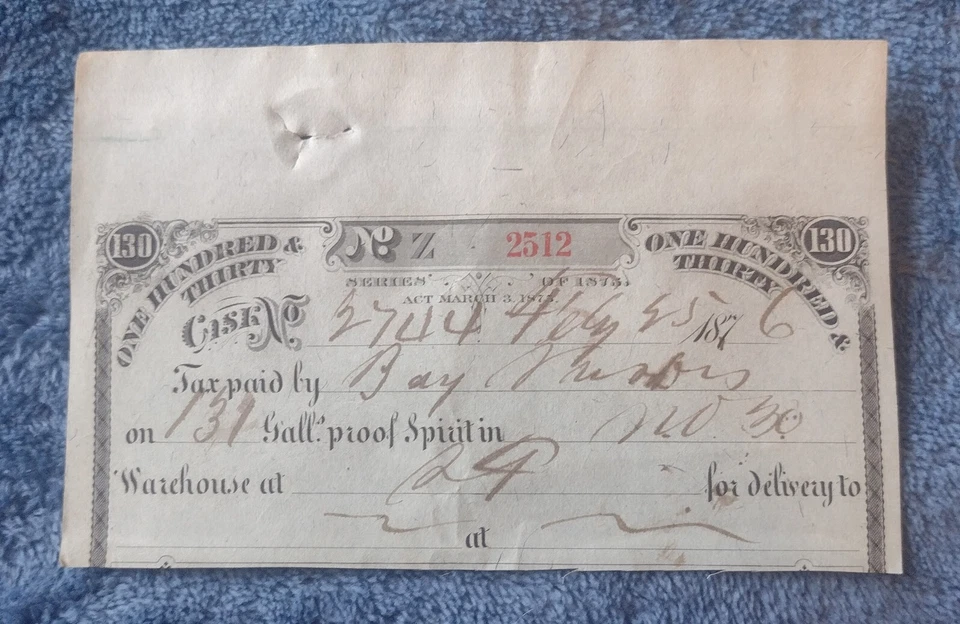 Liberia Postage Scott #18 Used Very Nice Cancelled With Grilled Cancellations... - Image 3 of 4