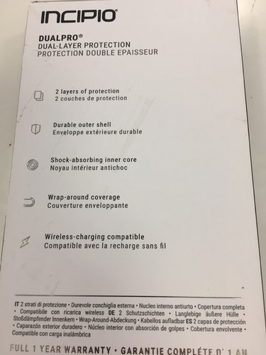 iphone Xs Red Duel Layer Protection Incipio Case - Picture 3 of 4