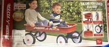 Radio Flyer Classic Red Wagon Model  18 NEW SEALED IN BOX