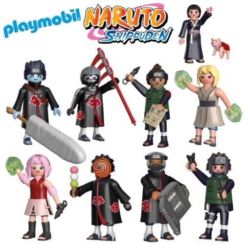 Playmobil Official Naruto Shippuden Collectible Figures Sets Brand New 7+