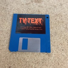 TV Text Amiga 512K Zuma Group Floppy Disk