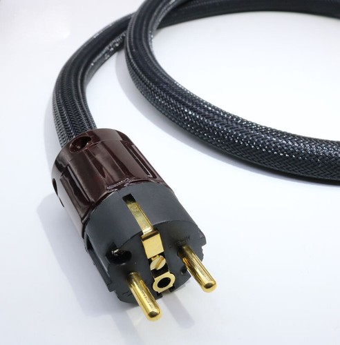 Ship Via German1m Highend Stromkabel Netzkabel kaltgerätekabel mains power cord - Bild 5 von 11