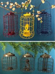 Squirrel Proof Bird Feeders Cage Feeder Universal Baffle Seed Nut