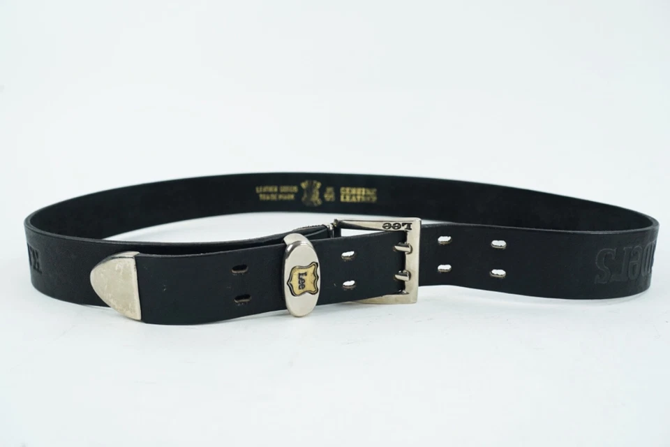 Cinto masculino de couro genuíno Lee 125/95 - Imagem 3 de 4